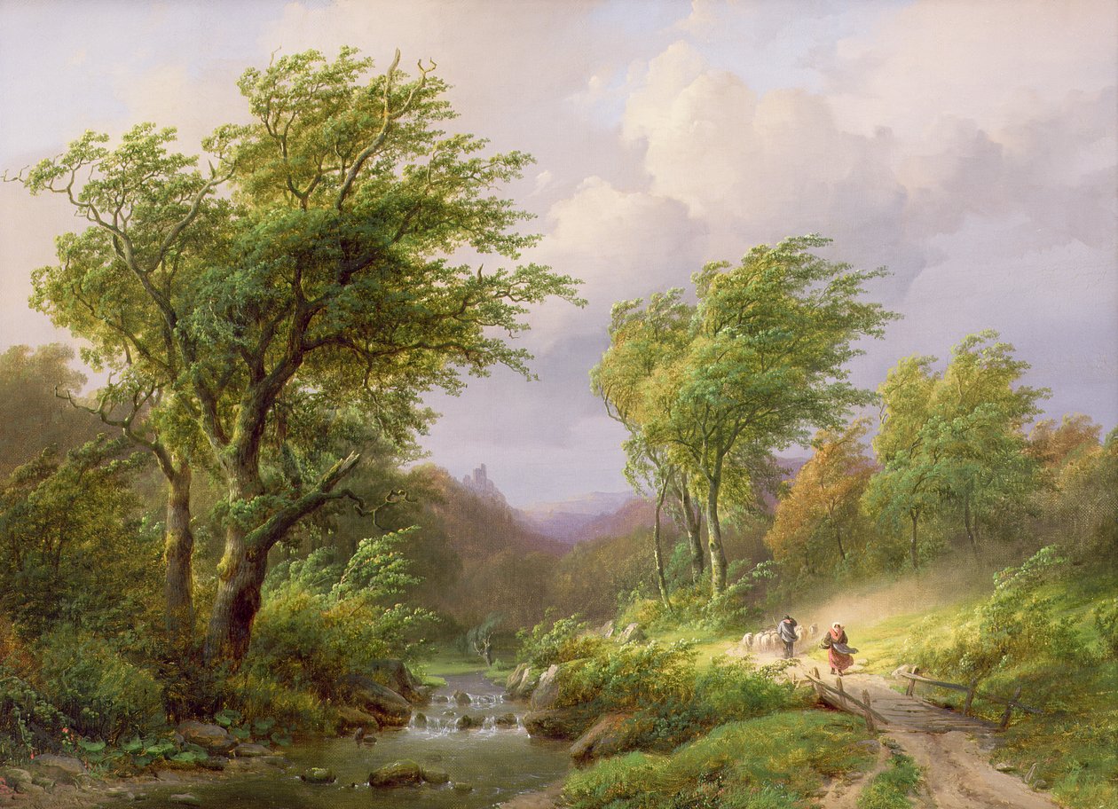 Nyári szellő alkotó: Johann Bernard Klombeck
