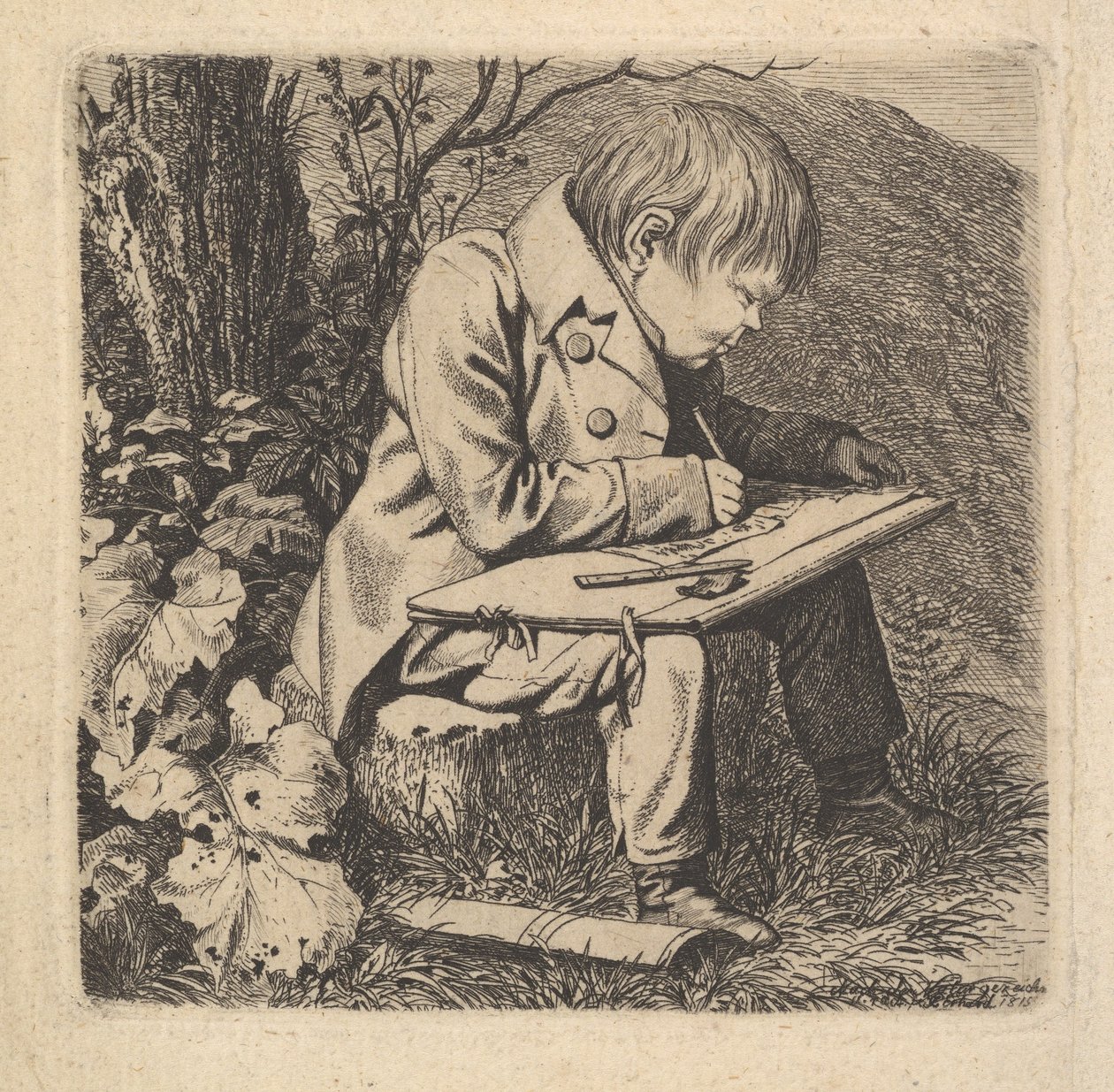 Hoffman művész, 1815. alkotó: Johann Christian Erhard