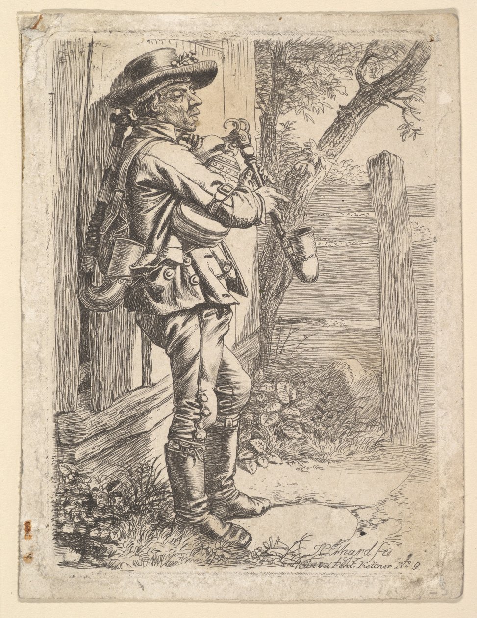 Dudás, 1817. alkotó: Johann Christian Erhard