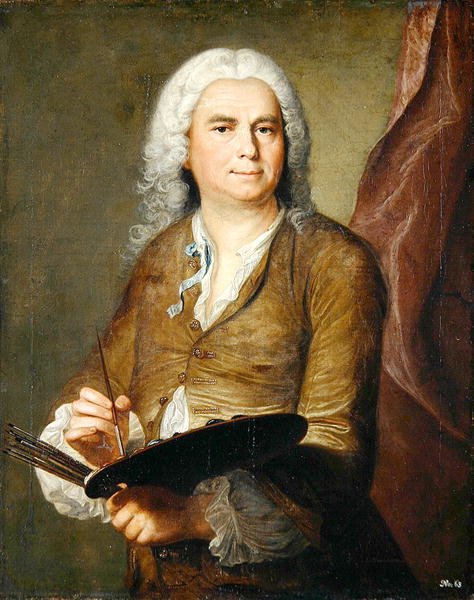 Johann Alexander Thiele (1685-1752) (olaj, vászon) alkotó: Johann Christian Fiedler
