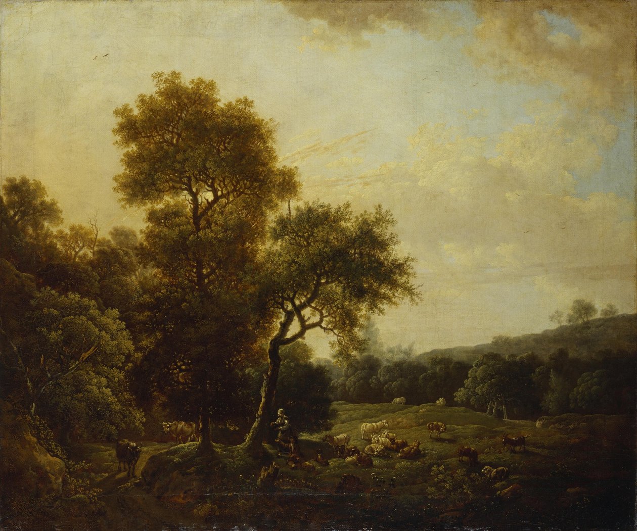 Tájkép alkotó: Johann Christian Klengel
