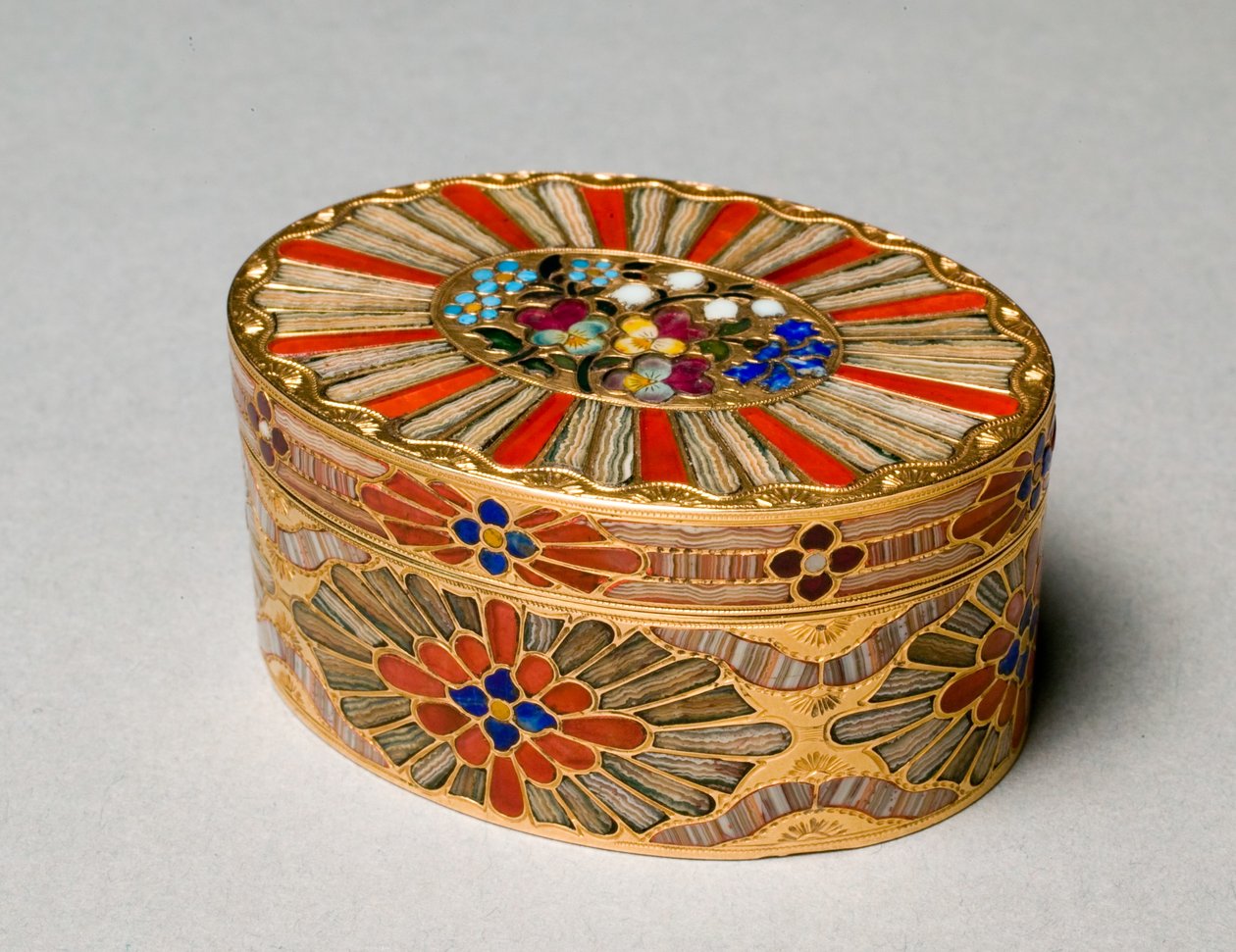 Snuff Box, 1780-1790 körül alkotó: Johann Christian Neuber