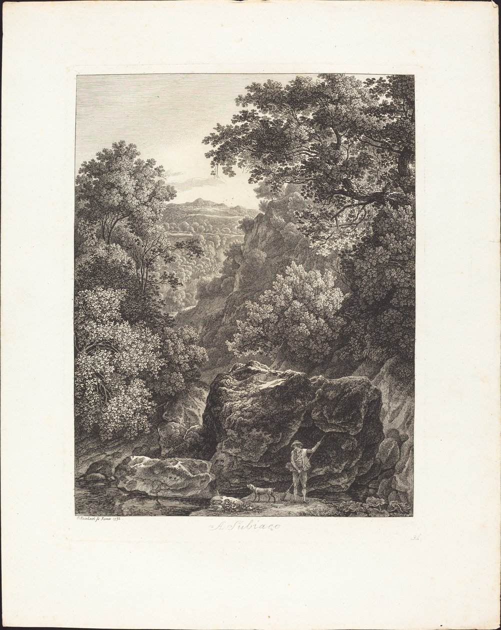 Egy Subiaco alkotó: Johann Christian Reinhart
