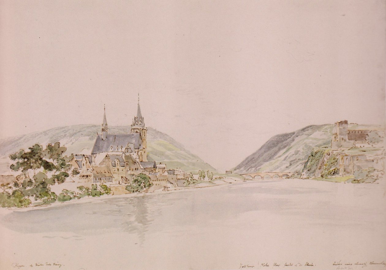 J C Reinhart Bingen 1787 alkotó: Johann Christian Reinhart