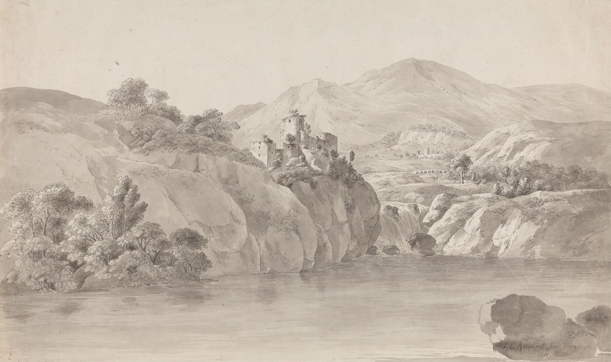 Terracina alkotó: Johann Christian Reinhart