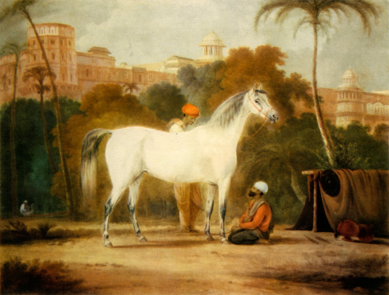 „II. Károly királyi kancája”, 1685, 1944. alkotó: Johann Christof Sartorius