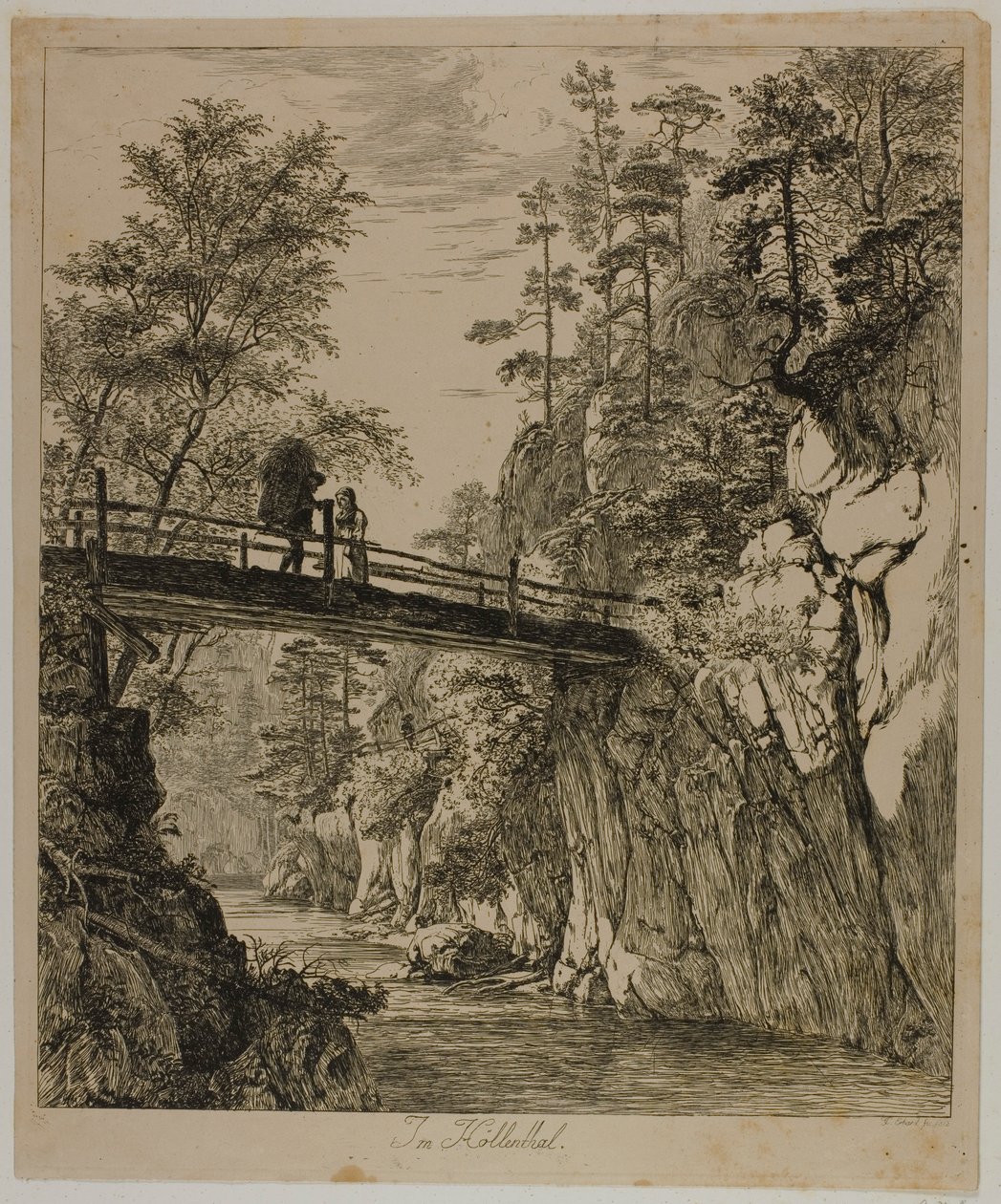 Höllenthalban alkotó: Johann Christoph Erhard