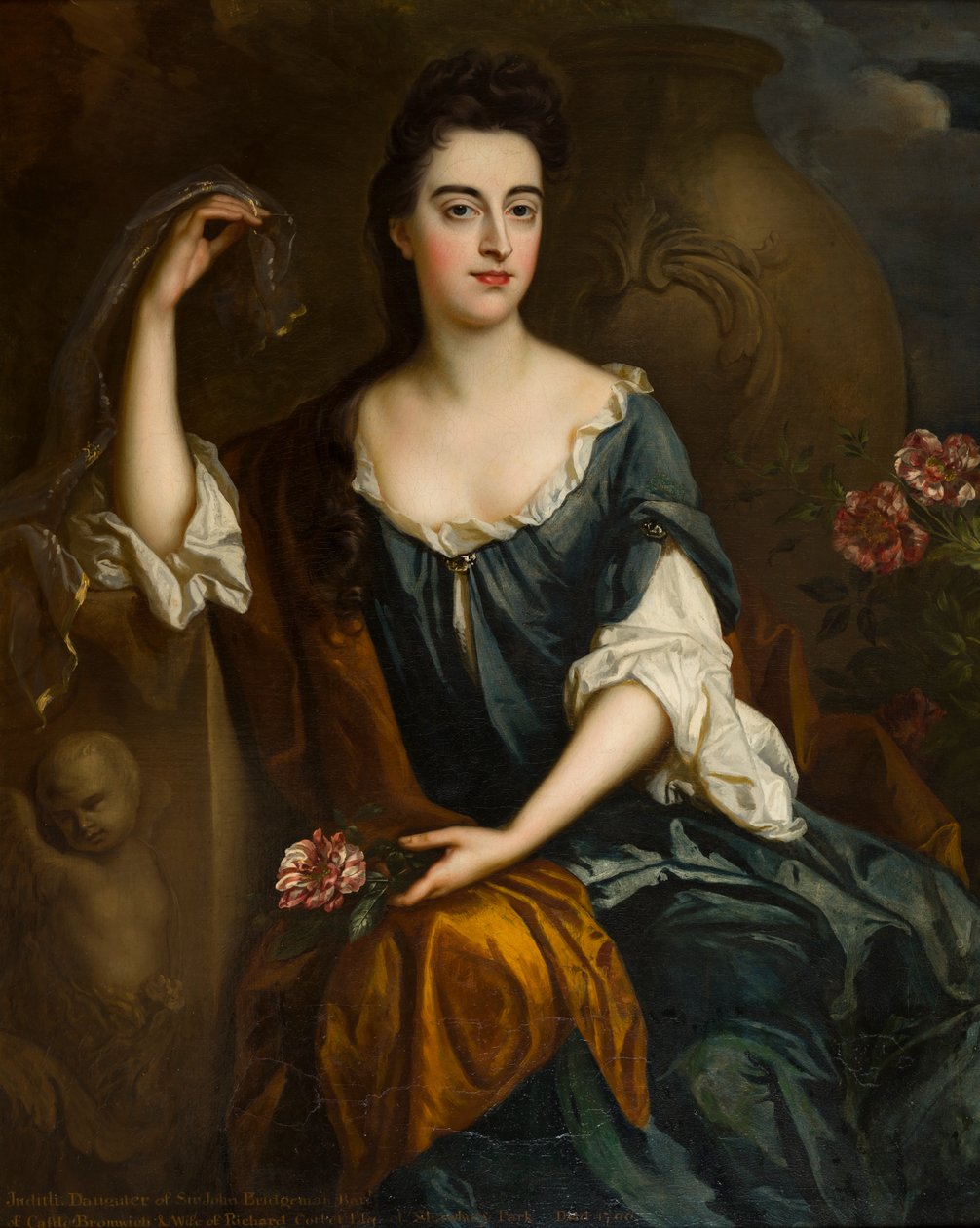 Judith Corbet asszony portréja, 1680-1710 körül (olaj, vászon) alkotó: Johann Closterman