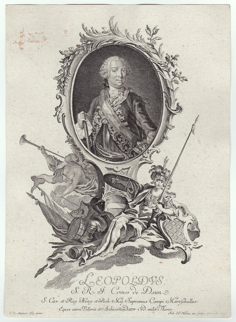 II. Leopold (1747-1792) alkotó: Johann Esaias Nilson