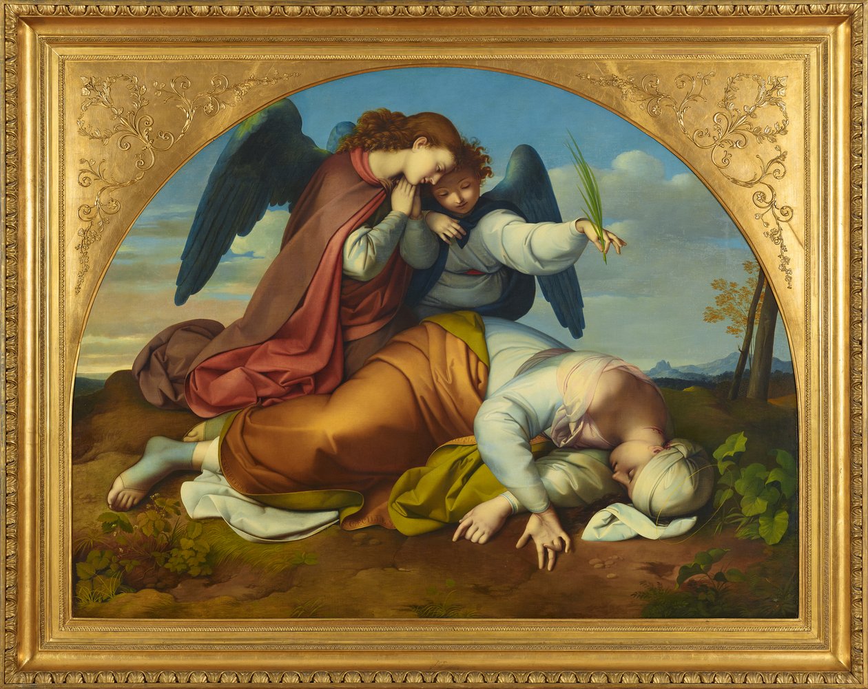 Holt Szent Cecília (római változat) alkotó: Johann Evangelist Scheffer von Leonhardshoff