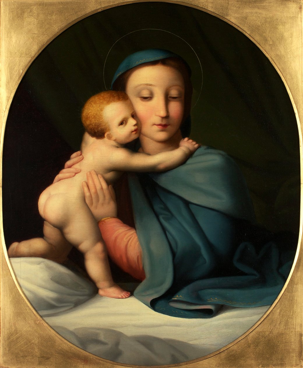 Madonna és gyermeke alkotó: Johann Evangelist Scheffer von Leonhardshoff