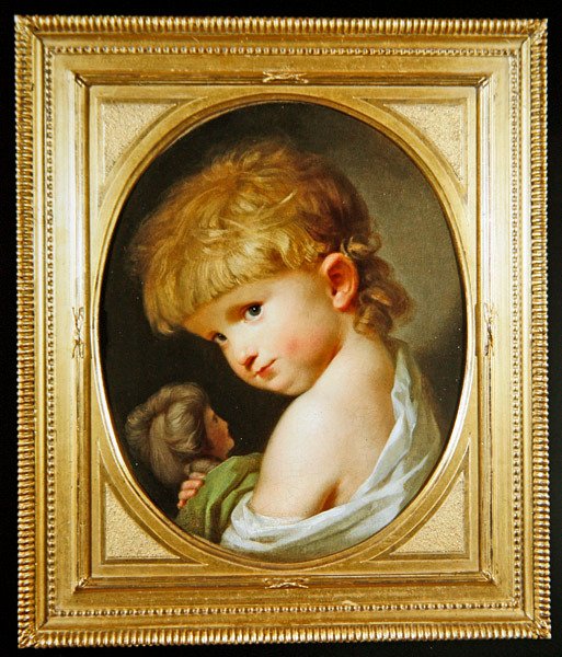 A művész lányának portréja alkotó: Johann Friedrich August Tischbein