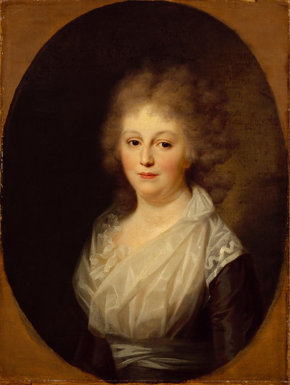 Agnes Maria Dedel (1767-1827) alkotó: Johann Friedrich August Tischbein