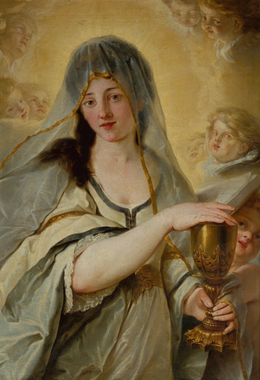 A hit allegóriája (olaj, vászon) alkotó: Johann Friedrich August Tischbein