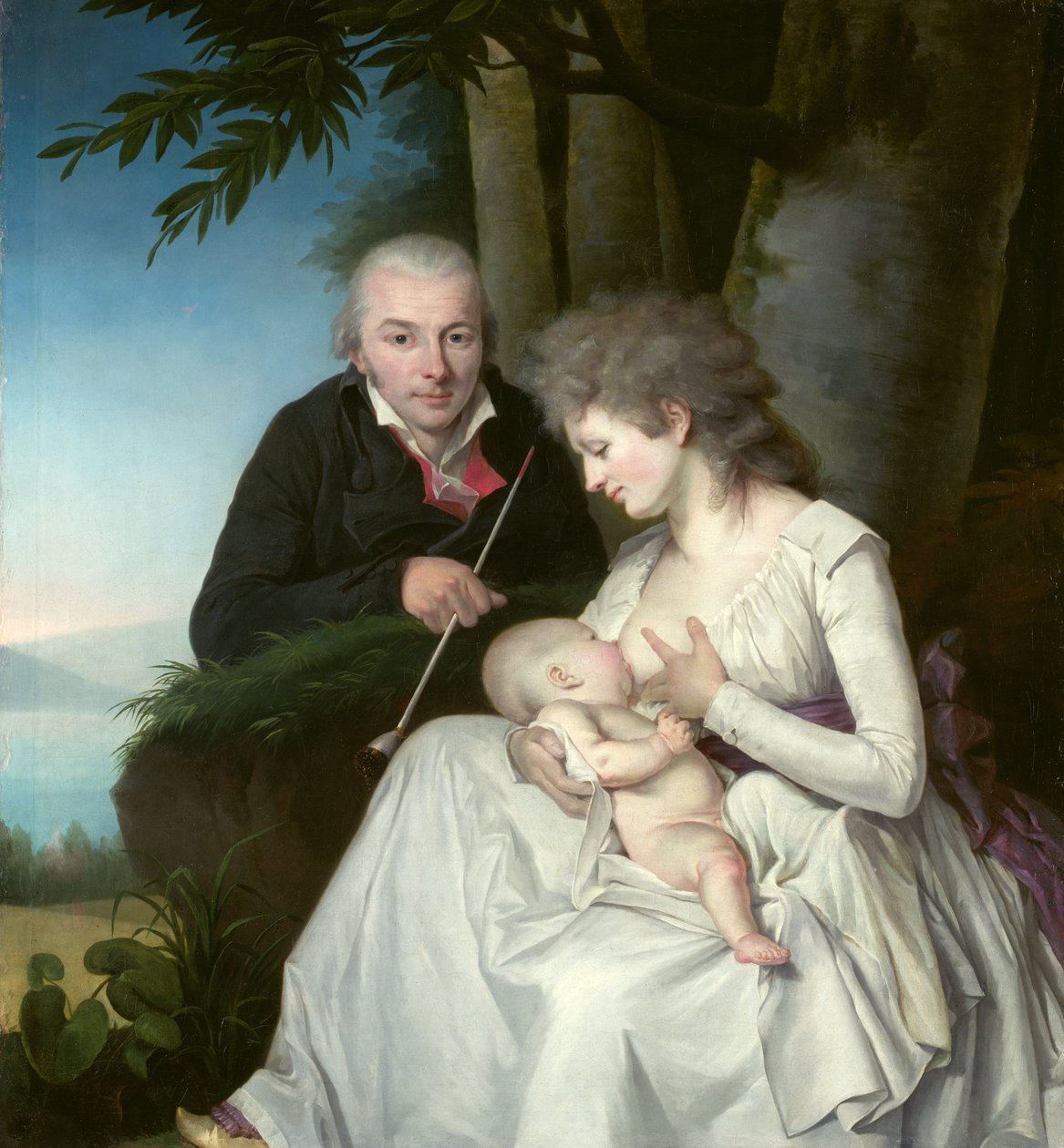 Családi arckép, 1795-1800 alkotó: Johann Friedrich August Tischbein