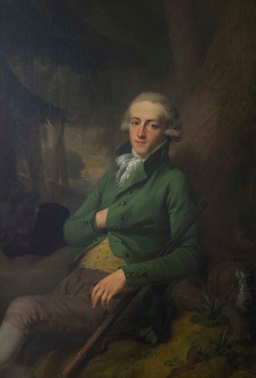 Andries Adolf Deutz van Assendelft portréja (1764-1833) alkotó: Johann Friedrich August Tischbein