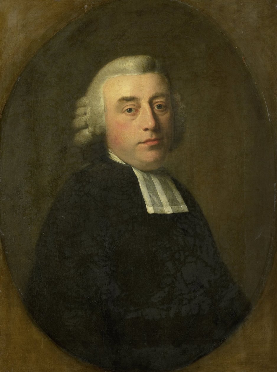 Antonius Kuyper, amszterdami pap portréja alkotó: Johann Friedrich August Tischbein