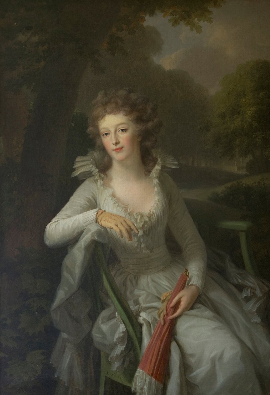 Jacoba Margaretha Maria Boreel portréja ( -1816) alkotó: Johann Friedrich August Tischbein