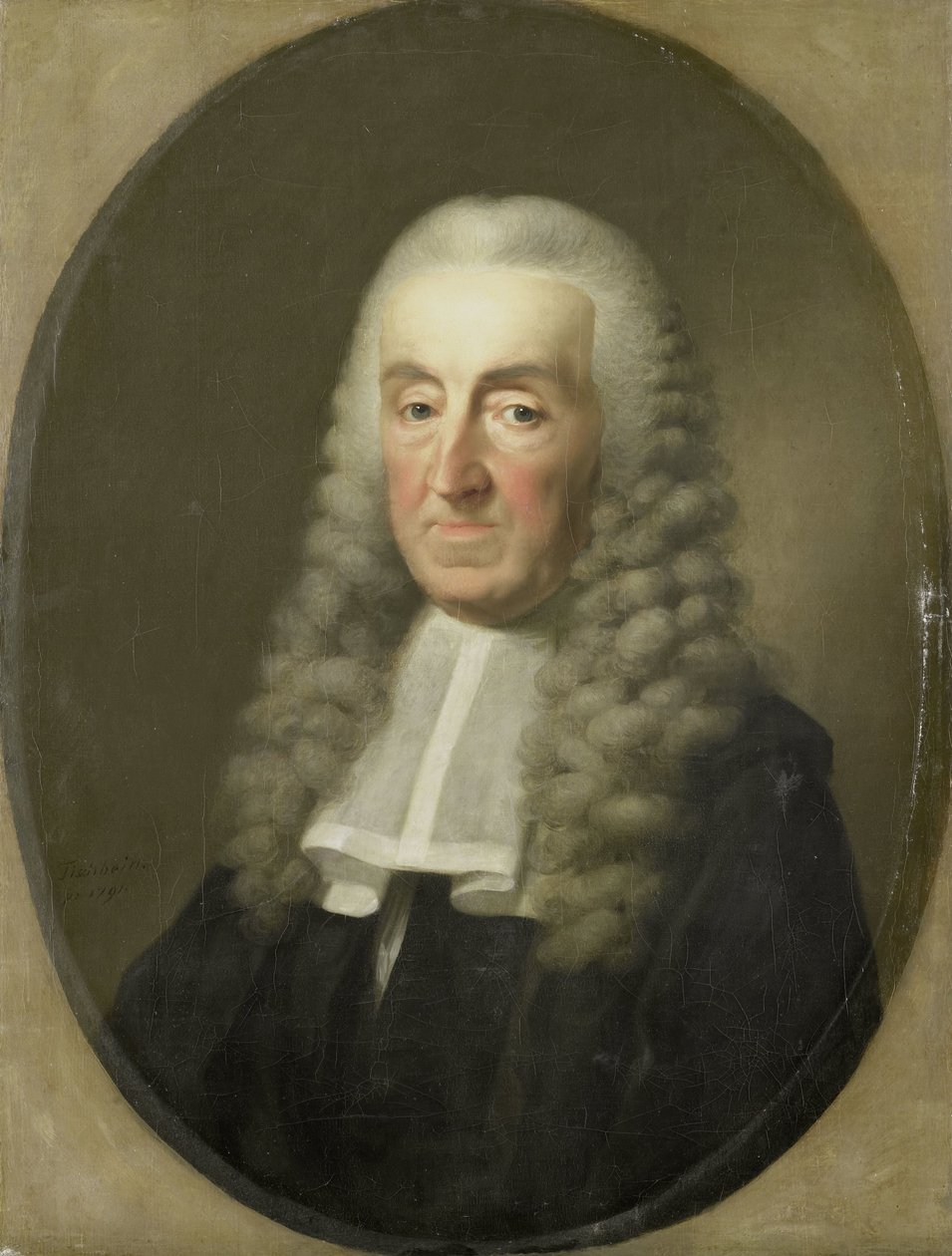 Jan van de Poll, Amszterdam polgármesterének portréja alkotó: Johann Friedrich August Tischbein
