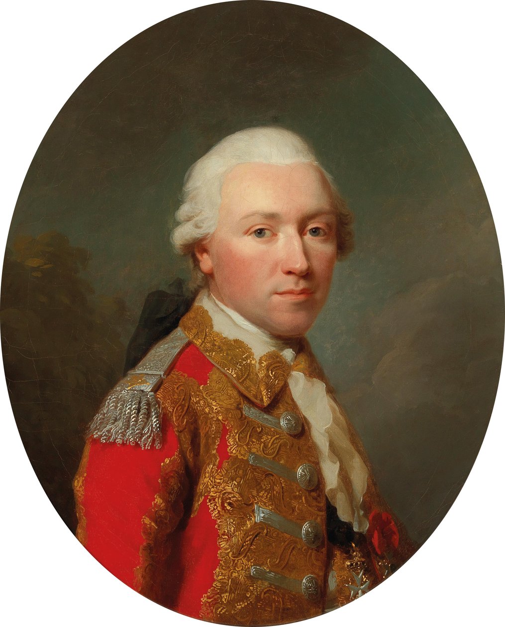 Louis-Francois, Chambray márki portréja 1737-1807, 1776. alkotó: Johann Friedrich August Tischbein
