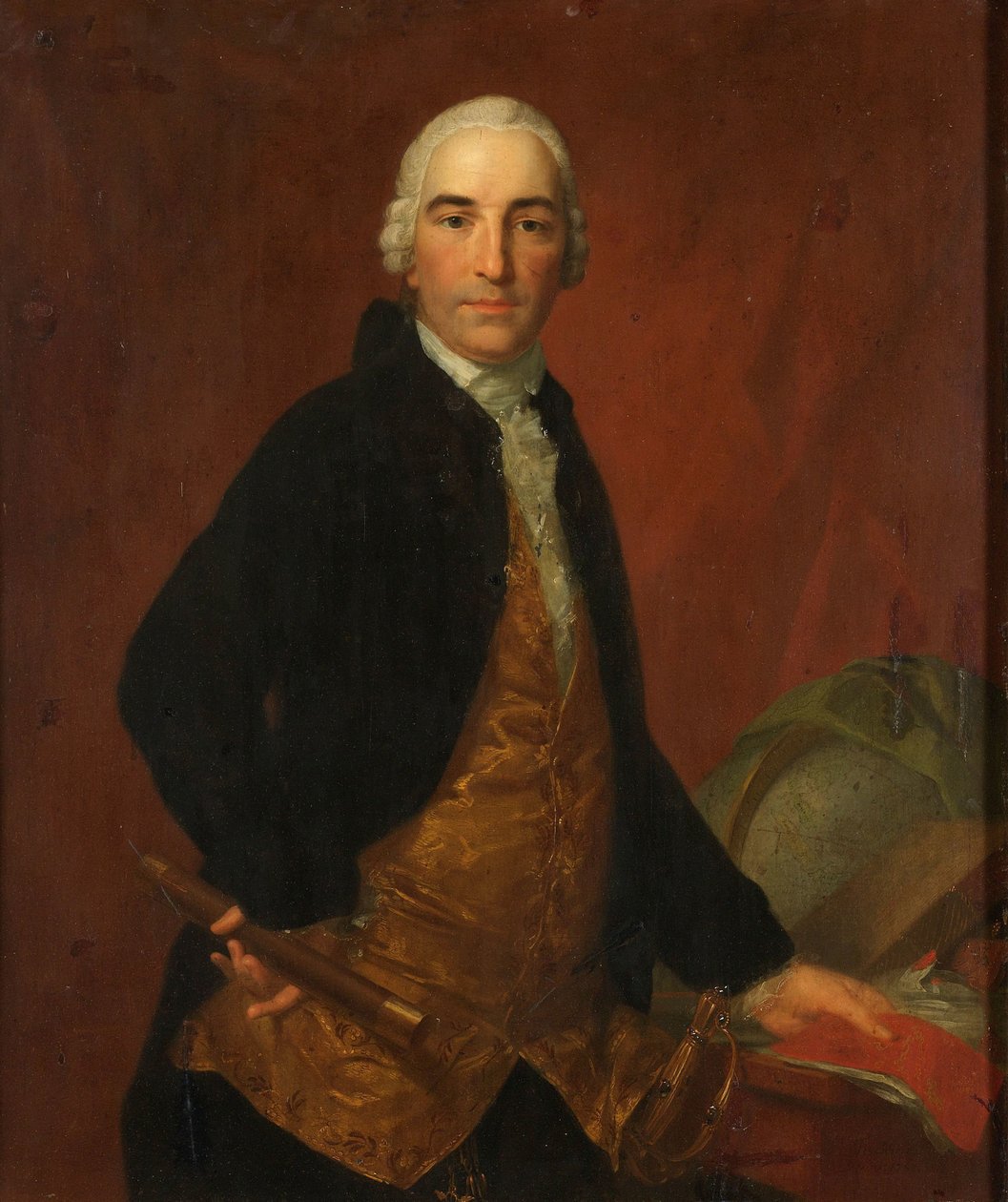 Willem Arnold Alting, a Holland Kelet-Indiai Társaság főkormányzójának portréja alkotó: Johann Friedrich August Tischbein