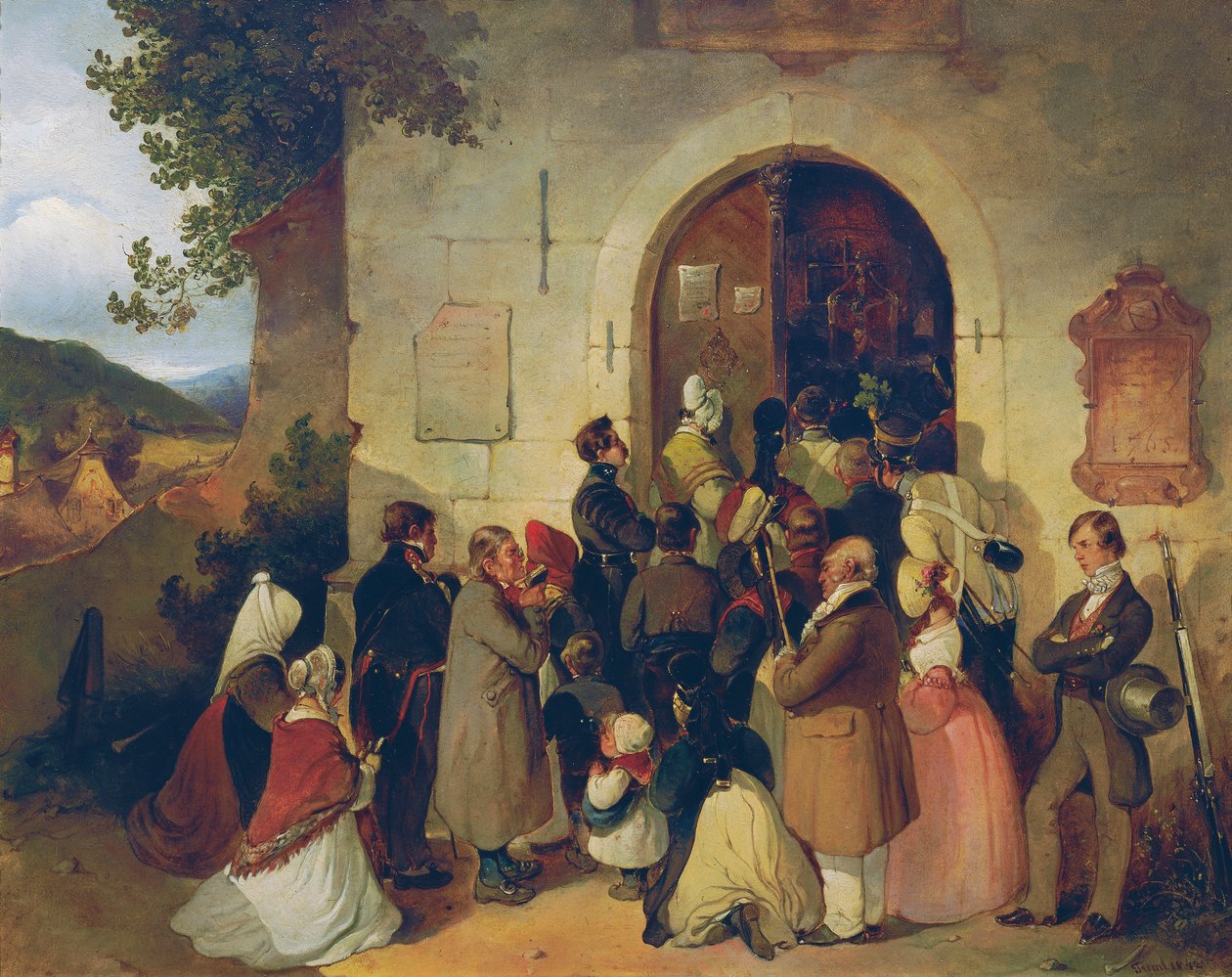 zarándok alkotó: Johann Friedrich Treml