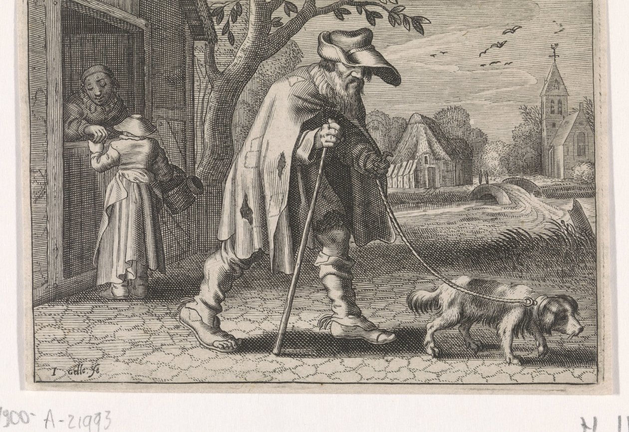 Vak a szerelemben alkotó: Johann Gelle