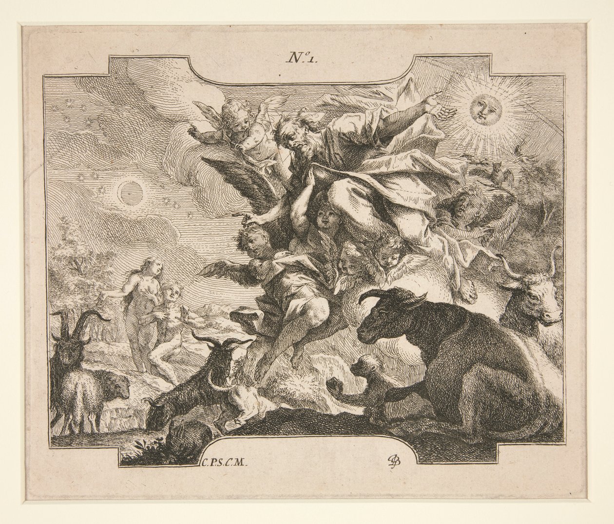 Az alkotás (?) alkotó: Johann Georg Bergmuller
