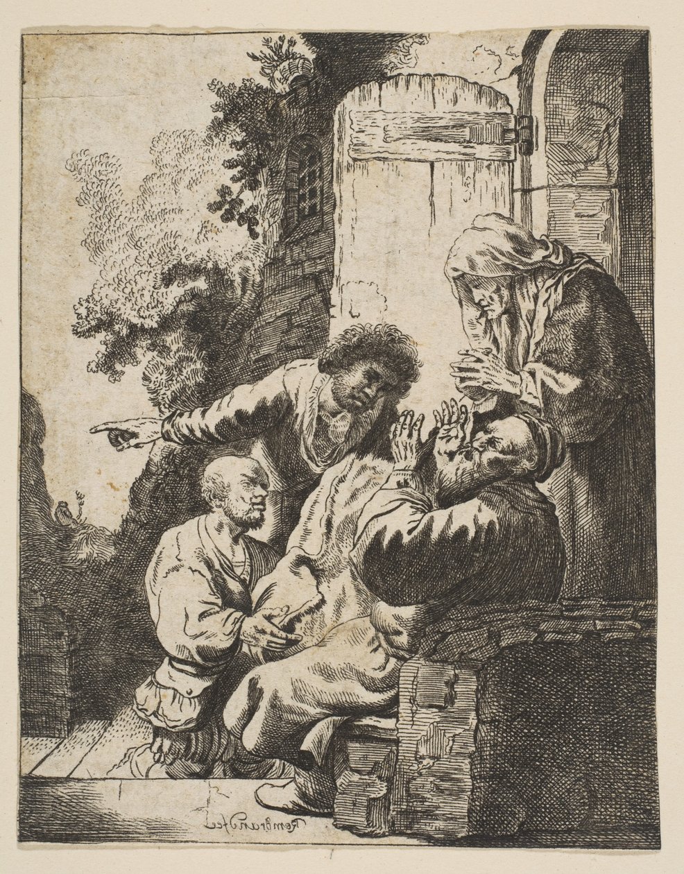 József kabátja Jákobnak, kb. 1633. alkotó: Johann Georg Hertel