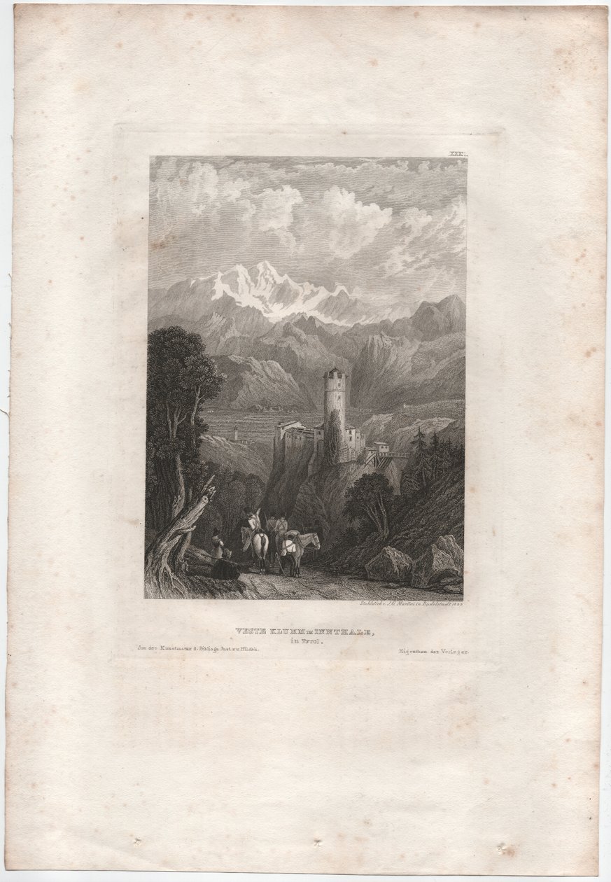 Klumm im Innthale erőd alkotó: Johann Georg Martini