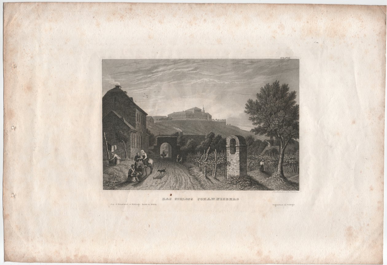 Johannisberg kastély alkotó: Johann Georg Martini