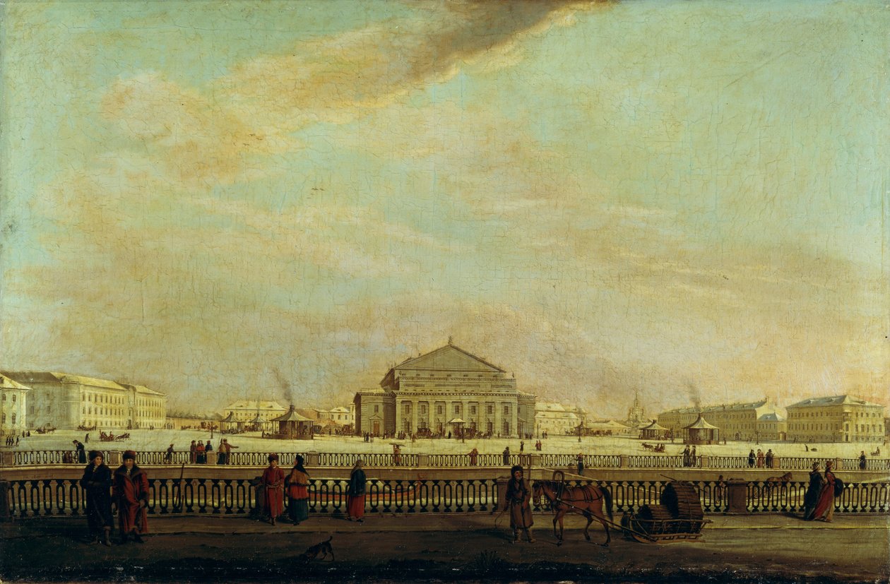 A szentpétervári császári Bolsoj Kamenny Színház alkotó: Johann Georg Mayr