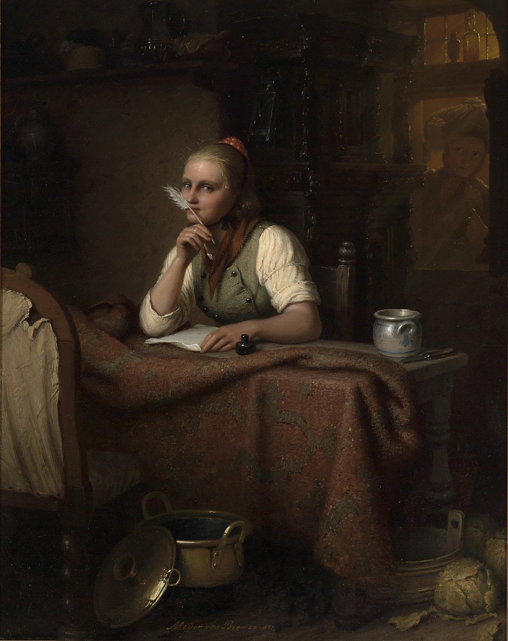 A levél alkotó: Johann Georg Meyer