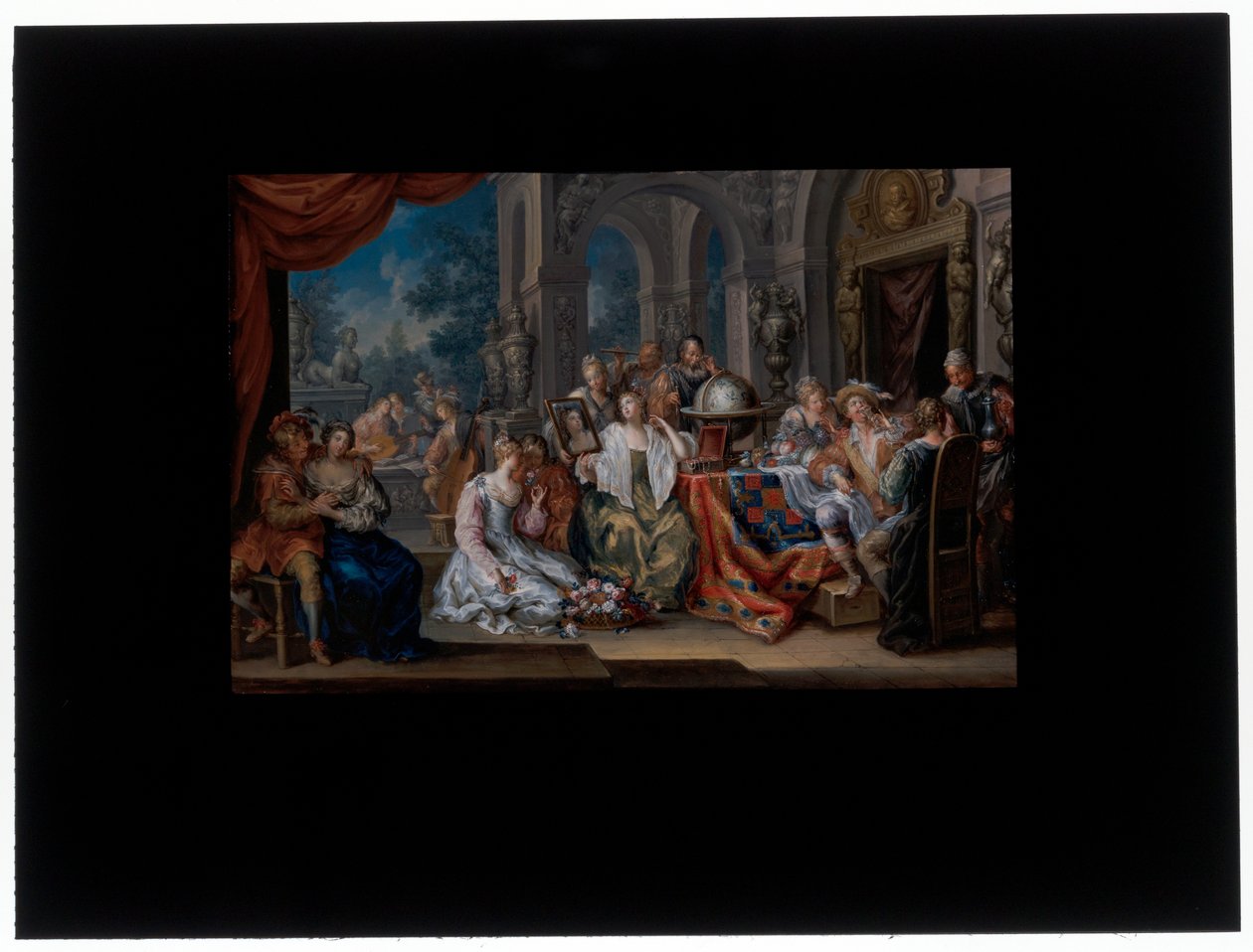 Az öt érzék allegóriája alkotó: Johann Georg Platzer