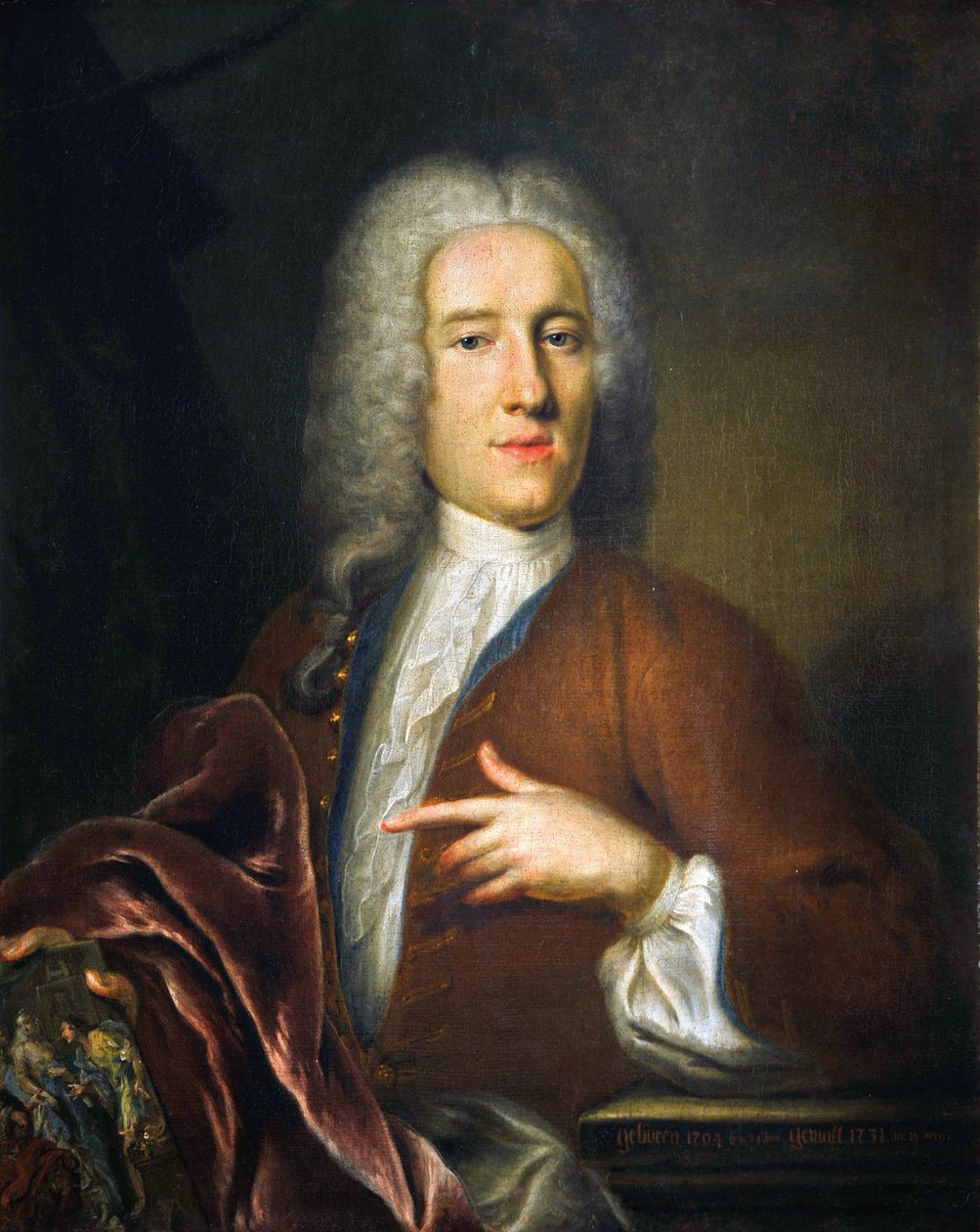 Önarckép, 1731. alkotó: Johann Georg Platzer