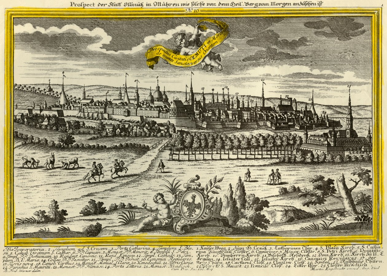 Olmütz, 1740. alkotó: Johann Georg Ringlin