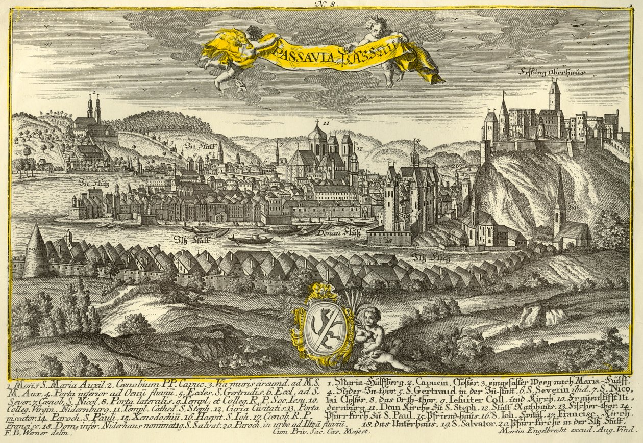 Passau, 1740. alkotó: Johann Georg Ringlin