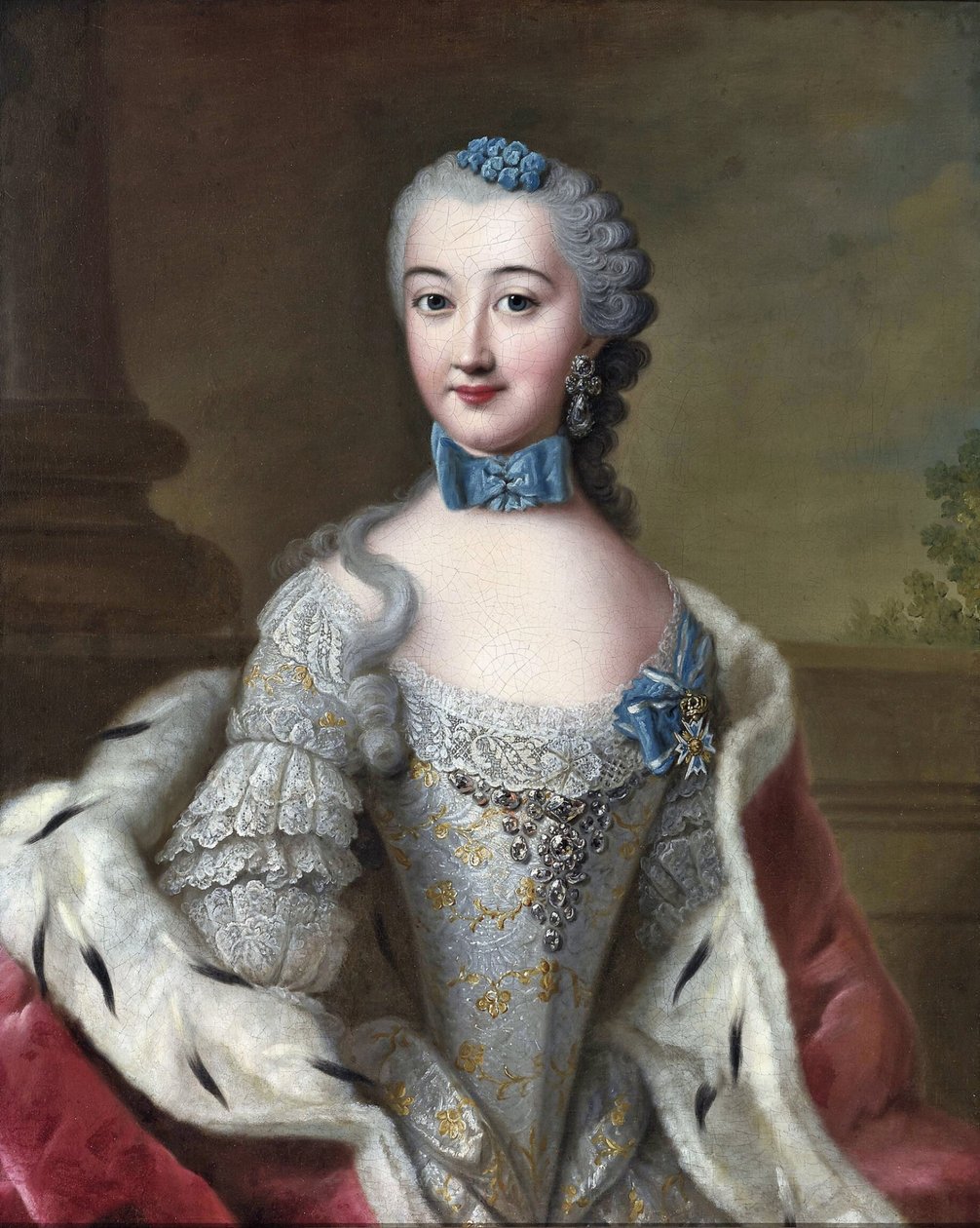 Marie Sophie Wilhelmine württembergi hercegnő (Württemberg-Oels) alkotó: Johann Georg Ziesenis
