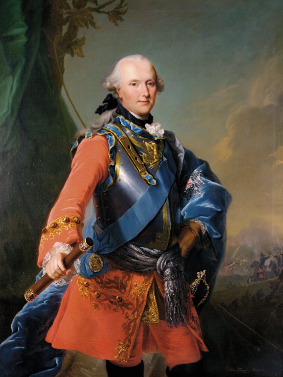 Ferdinánd herceg, Brunswick-Luneburg hercege, 1759 alkotó: Johann Georg Ziesenis