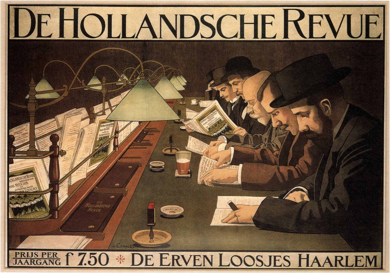 A holland revü, 1899 alkotó: Johann Georg van Caspel