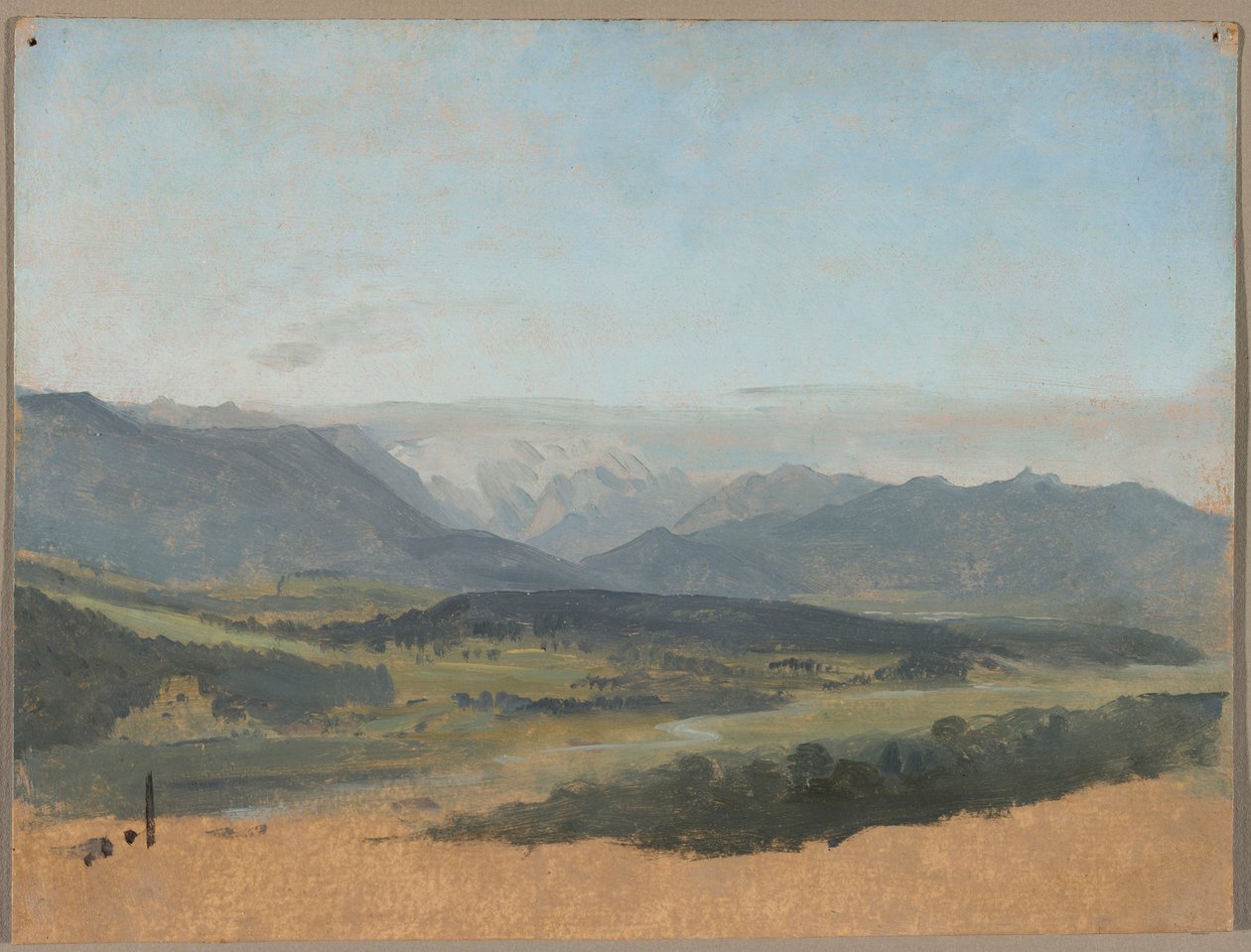 Das obere Loisachtal alkotó: Johann Georg von Dillis