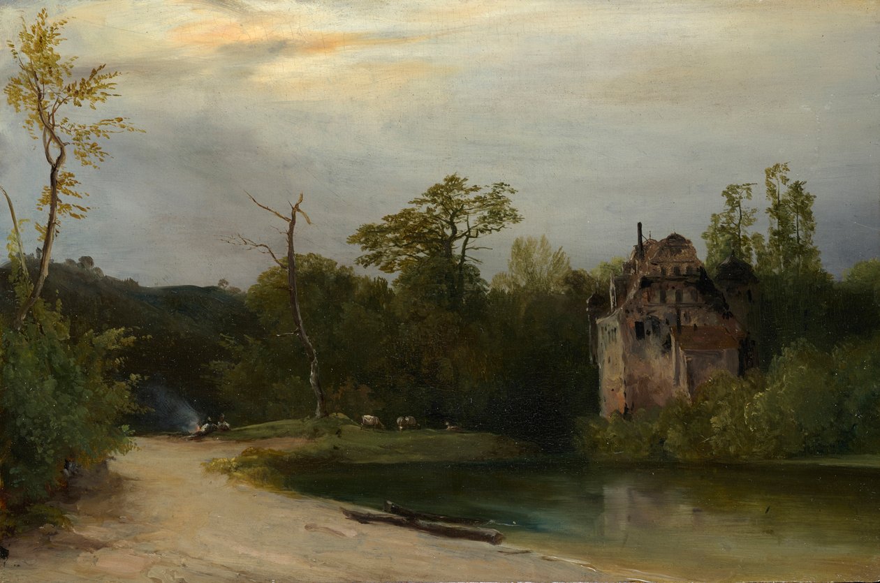 Parkpark kora reggel alkotó: Johann Georg von Dillis