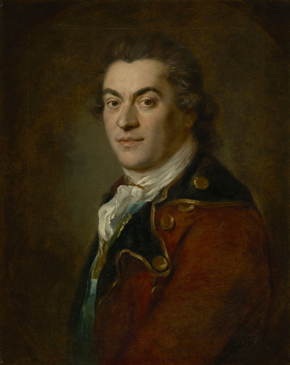 Egy ismeretlen portréja alkotó: Johann Georg von Edlinger