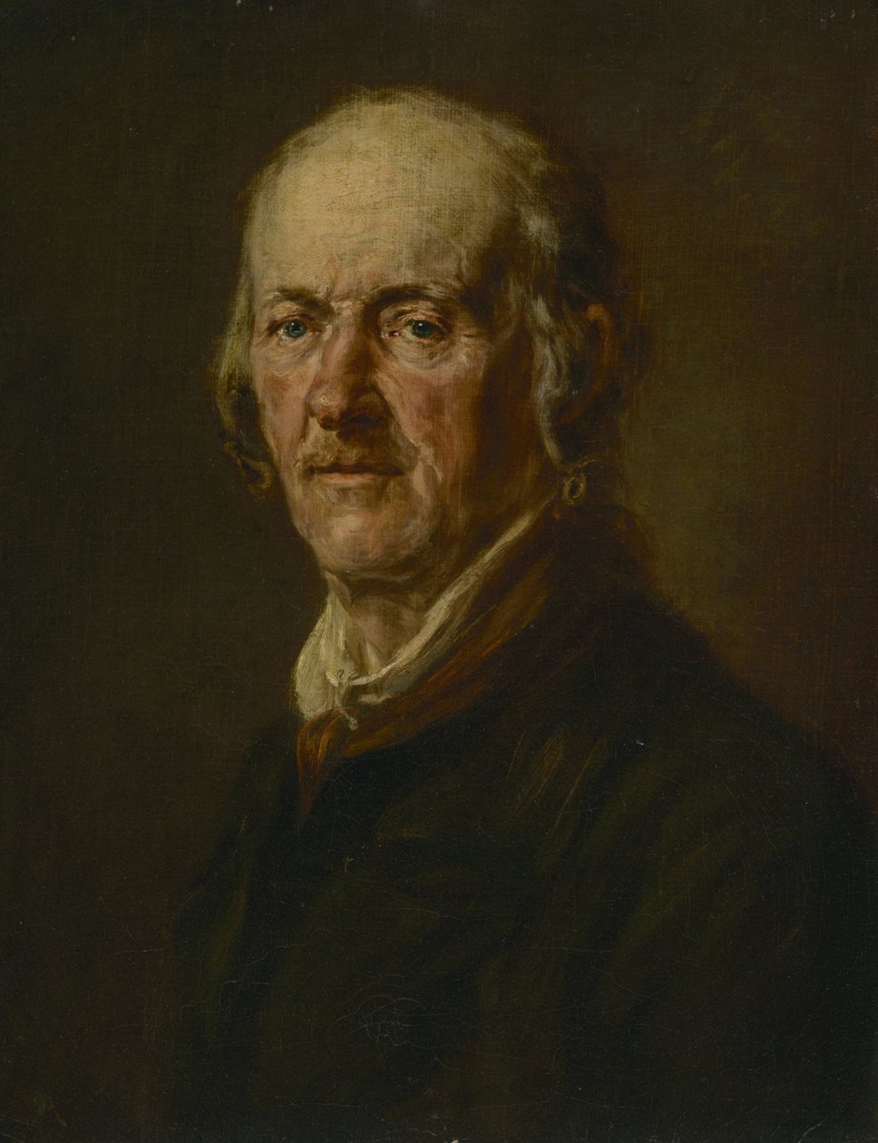 Egy öreg ember portréja alkotó: Johann Georg von Edlinger