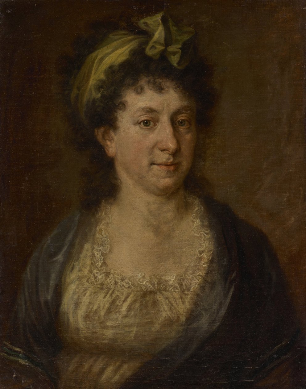 egy hölgy portréja alkotó: Johann Georg von Edlinger