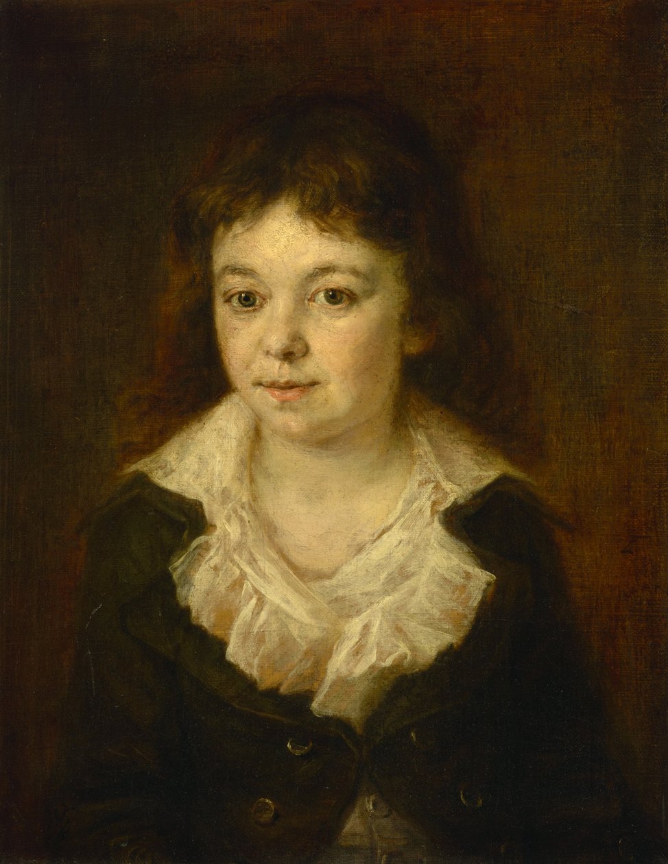 fiú portré alkotó: Johann Georg von Edlinger