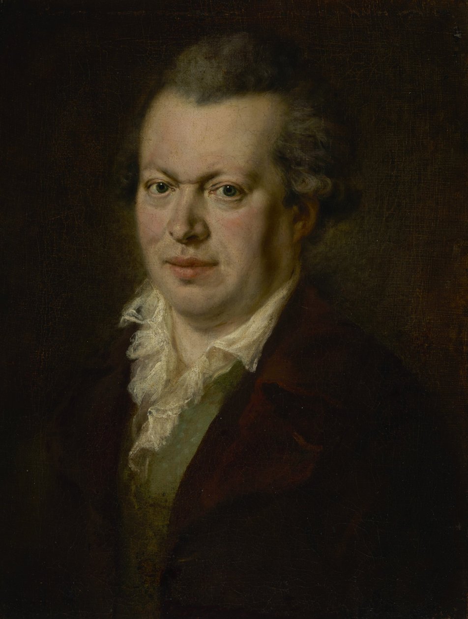 férfi portré alkotó: Johann Georg von Edlinger