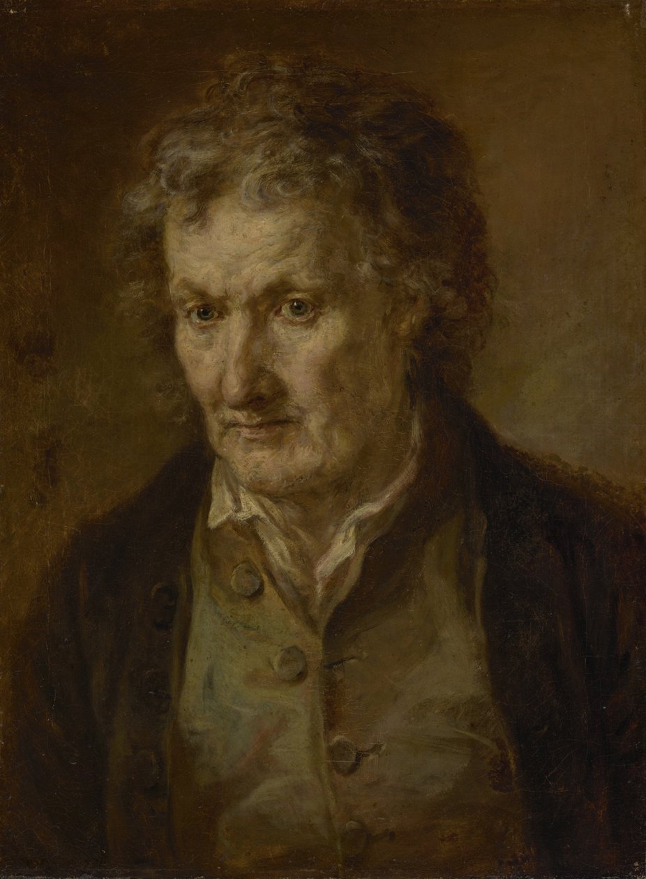 férfi portré alkotó: Johann Georg von Edlinger