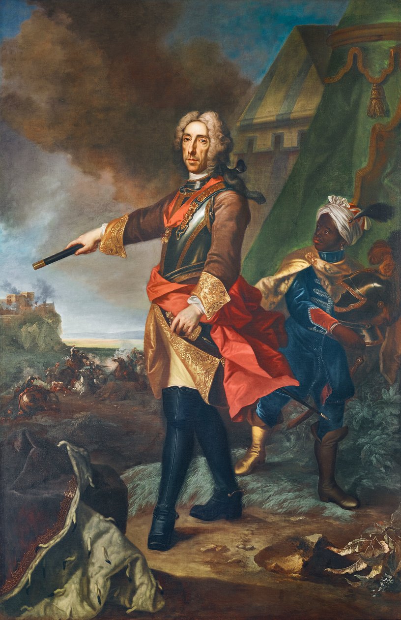 Savoyai Jenő herceg tábornokként alkotó: Johann Gottfried Auerbach