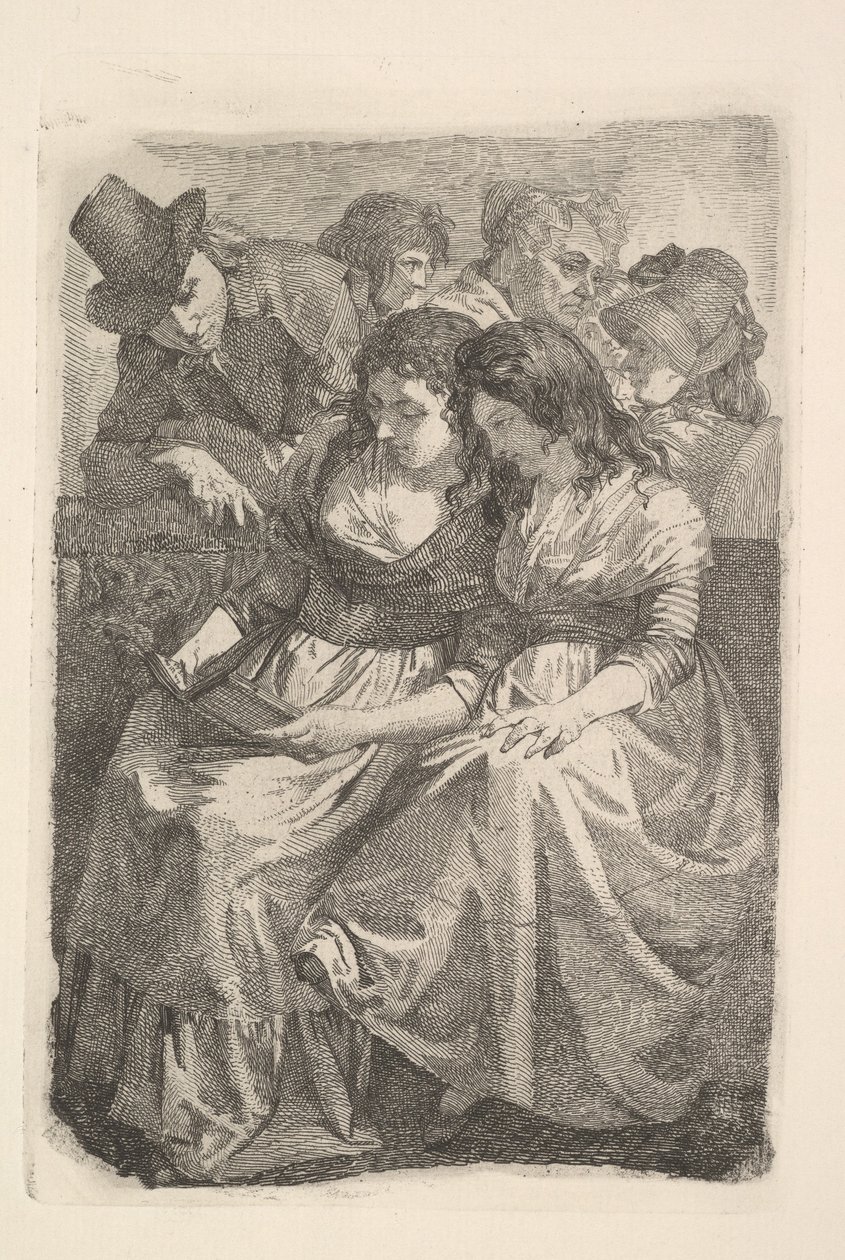 Schadow és családja, 1925. alkotó: Johann Gottfried Schadow